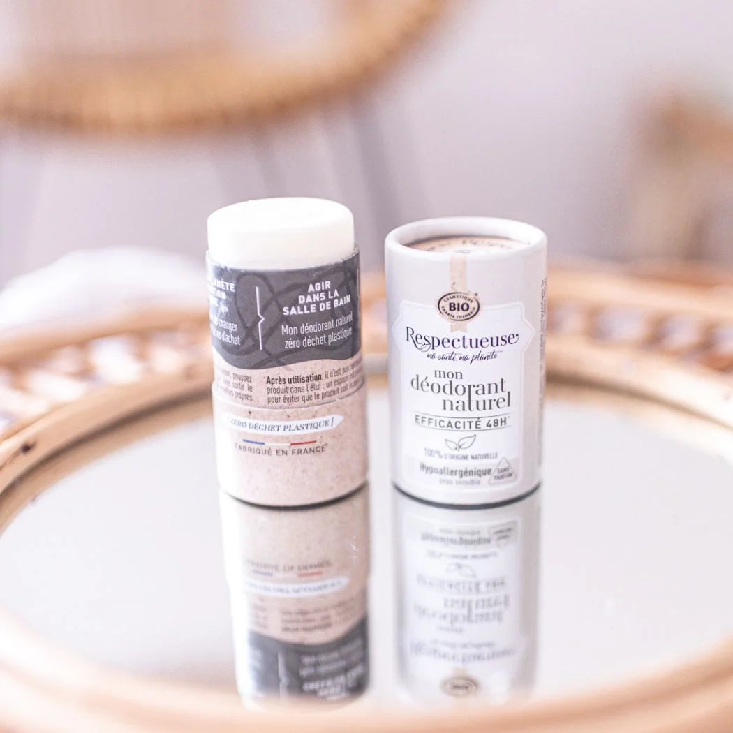 Déodorant stick solide naturel 48H Respectueuse