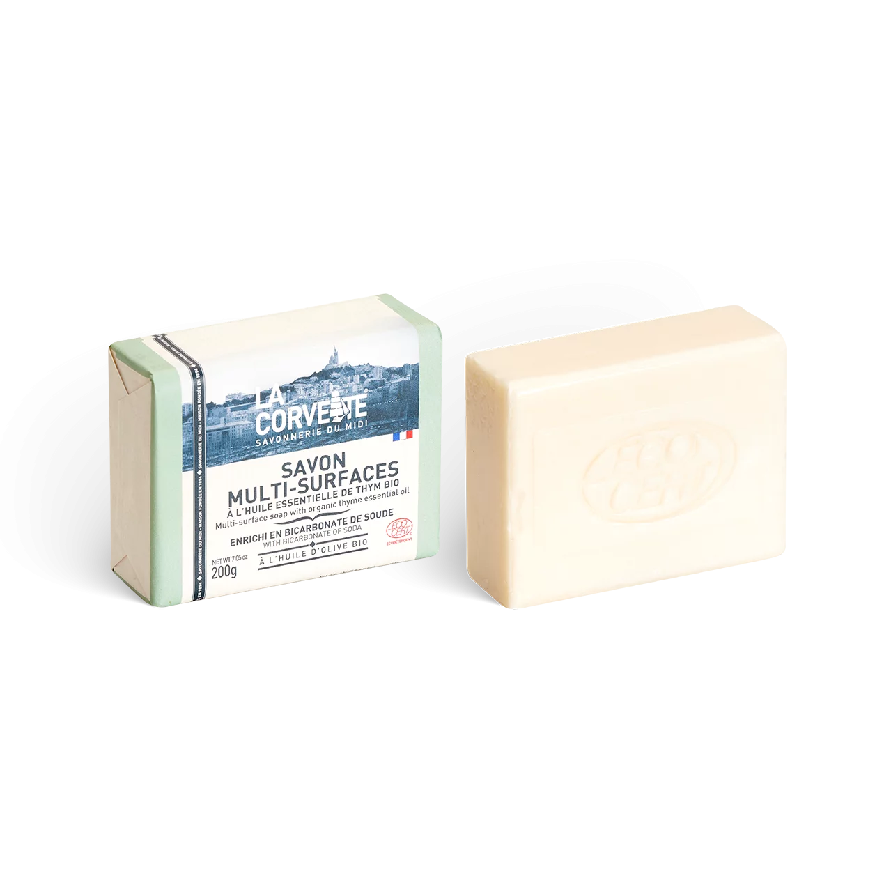 Savon Multi-Surfaces au Thym – La Corvette – 200 g