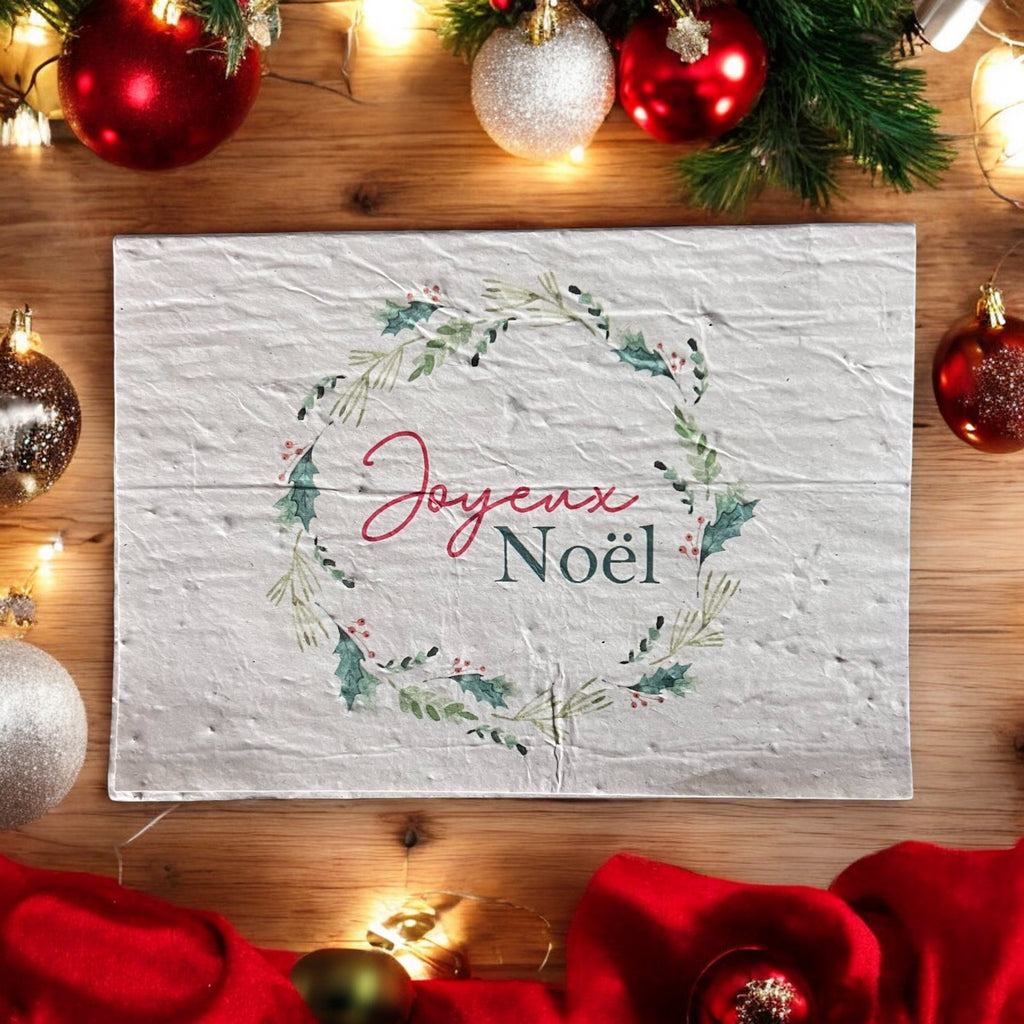 Carte à planter Joyeux Noël