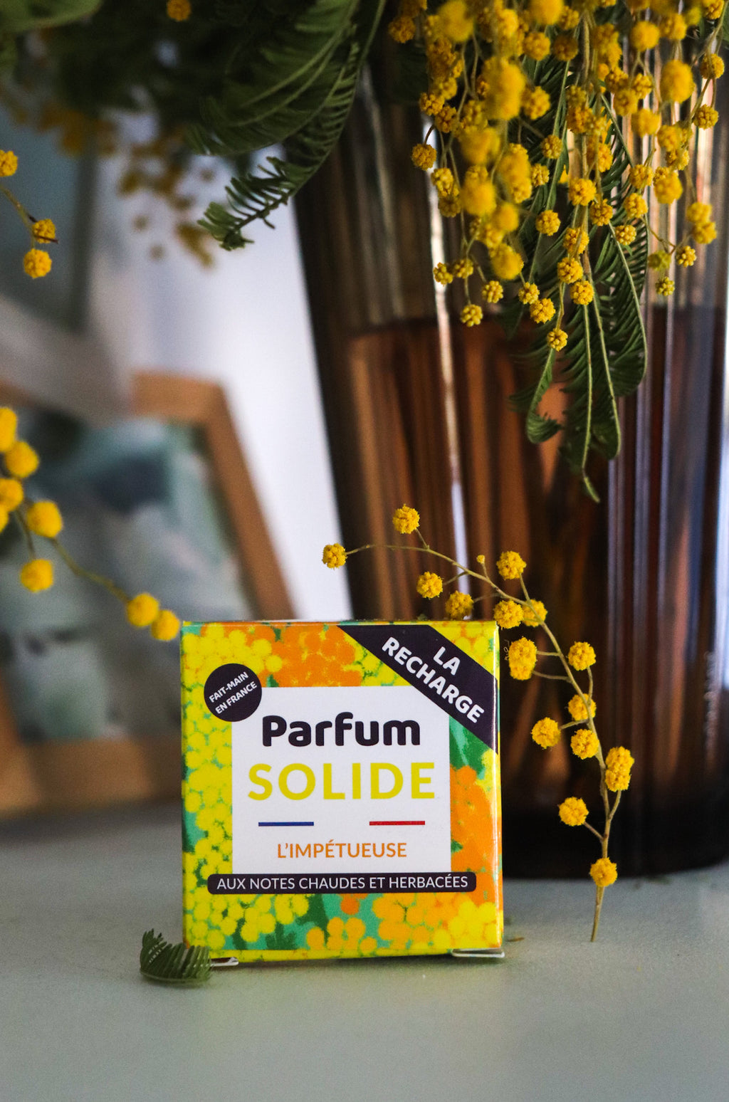 Parfum solide Figue Mimosa Lamazuna