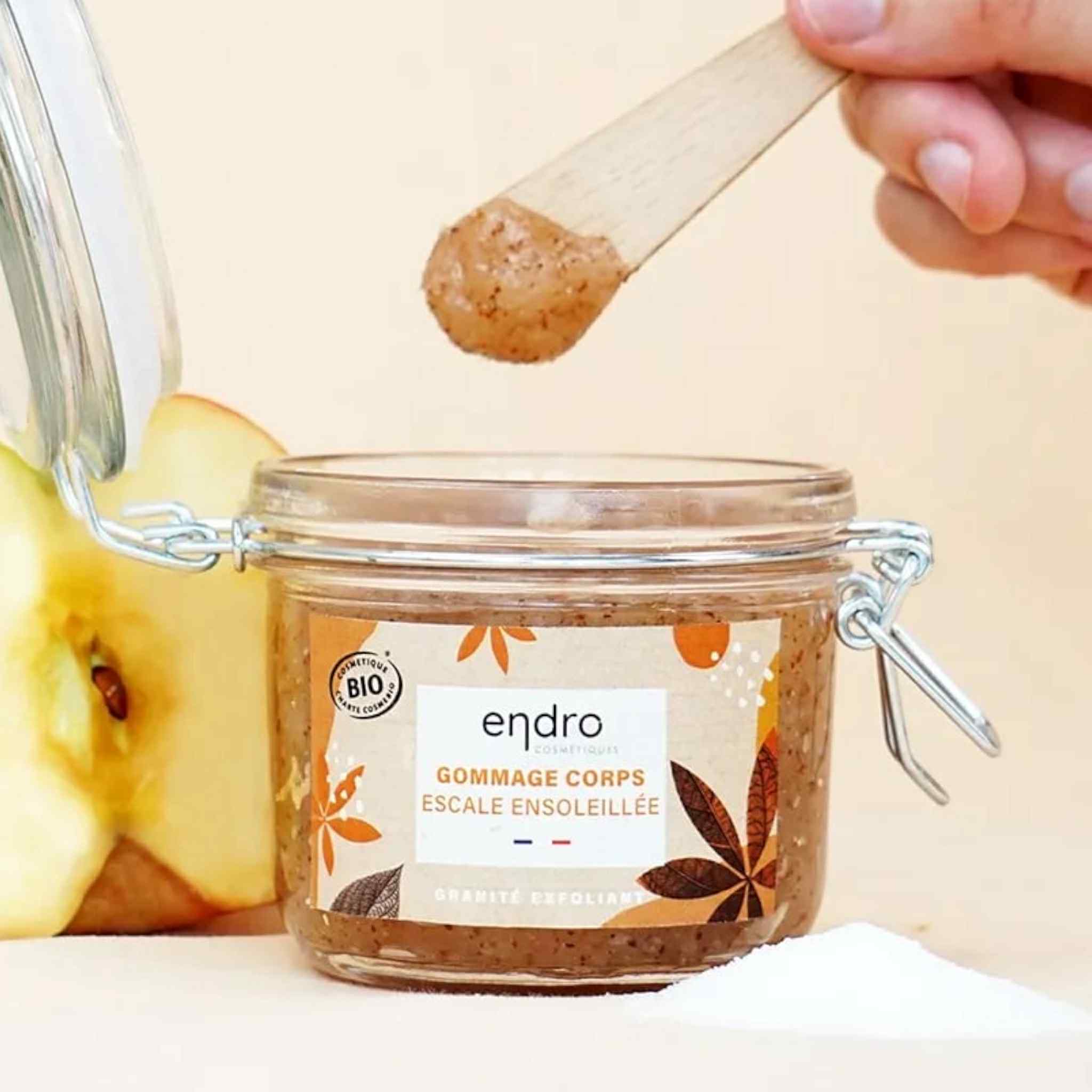 Gommage corps zéro déchet L’Escale Ensoleillée Endro