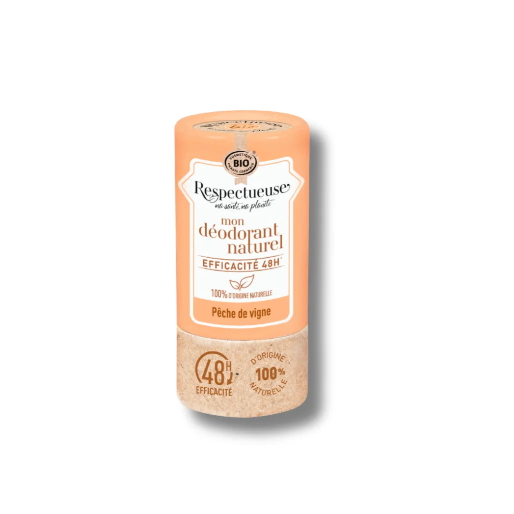 Déodorant stick solide naturel 48H Respectueuse