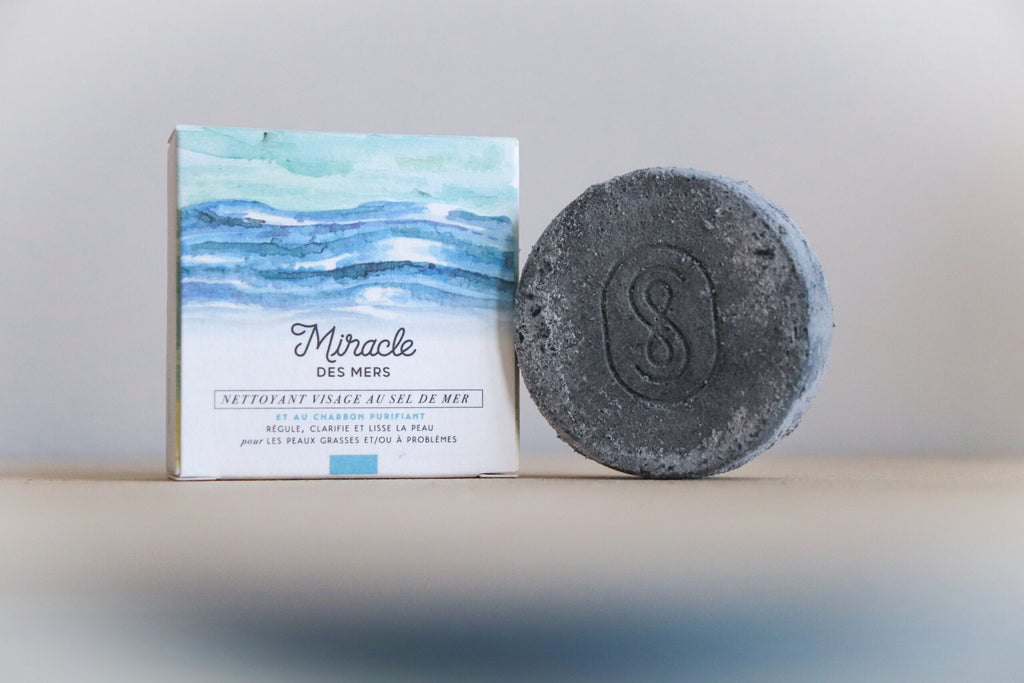 Nettoyant visage solide Miracle des Mers Savon Stories