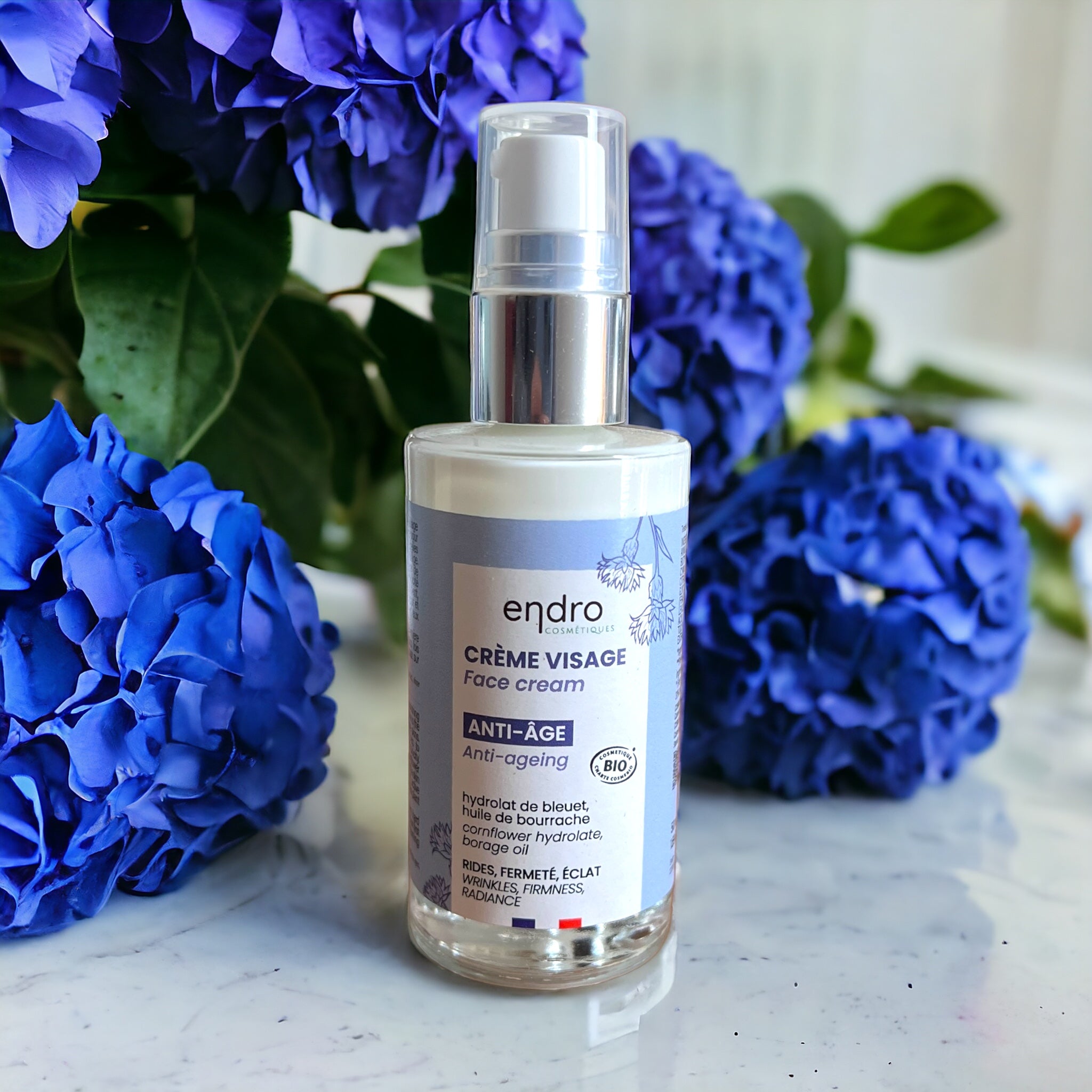 Crème visage anti-âge Endro