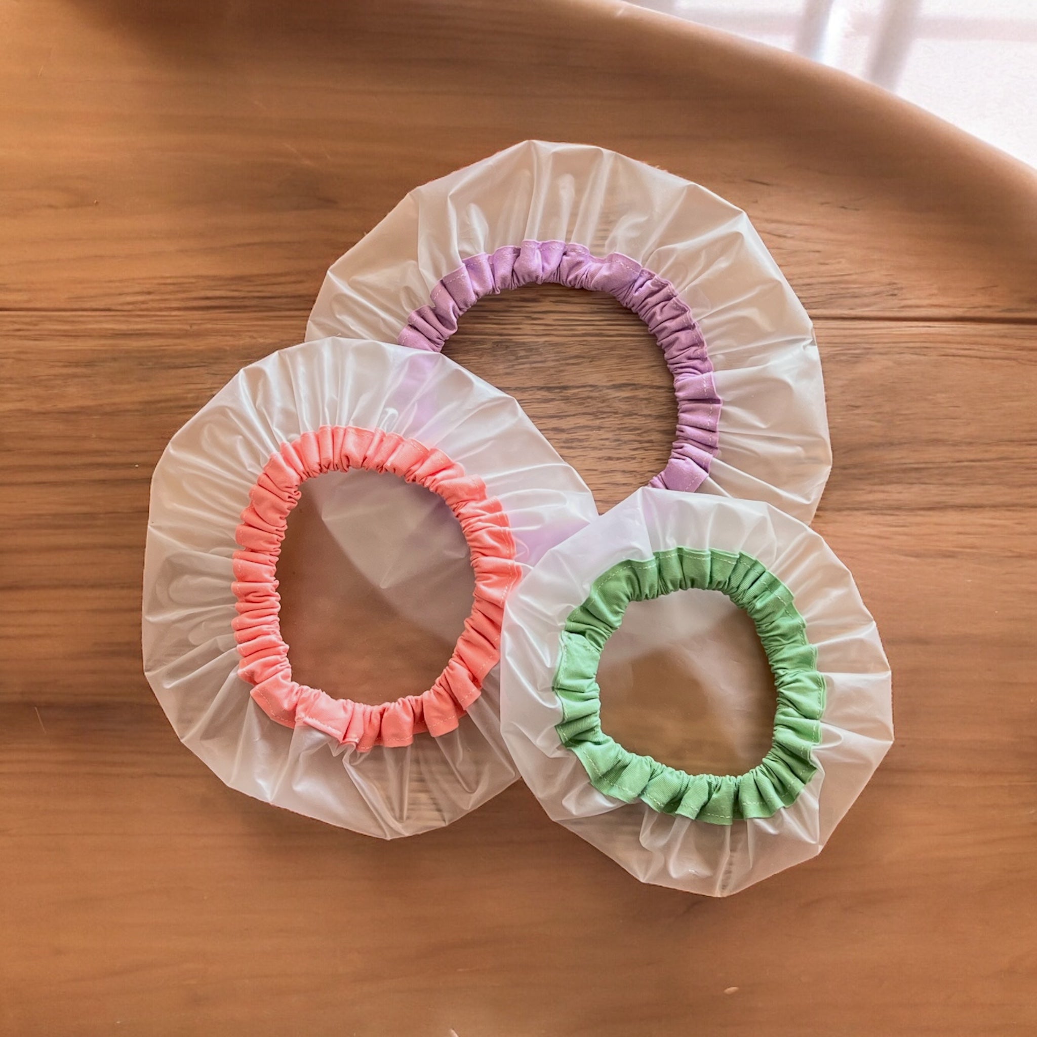 Charlottes alimentaires transparentes