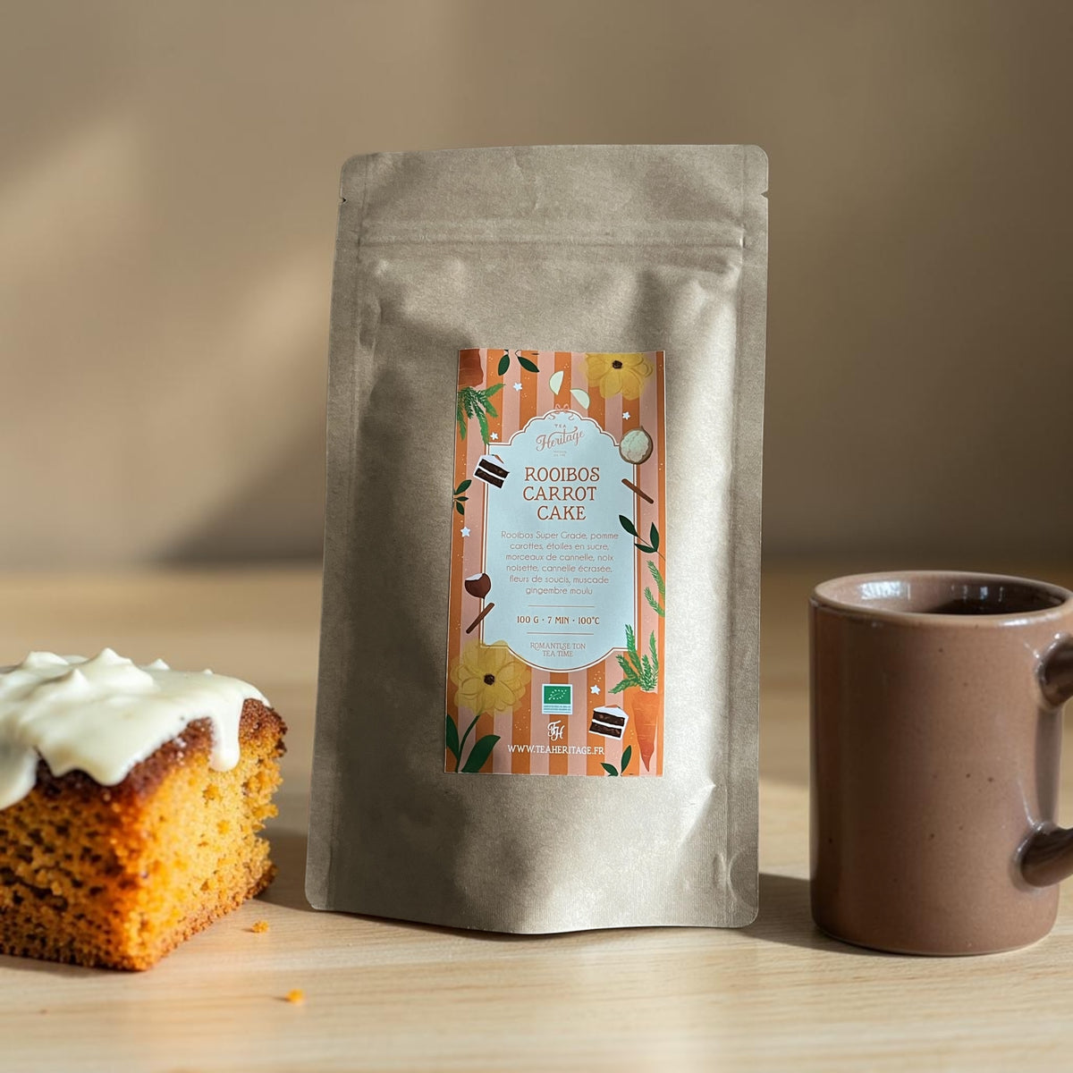 Rooibos Carrot Cake - Tea Heritage