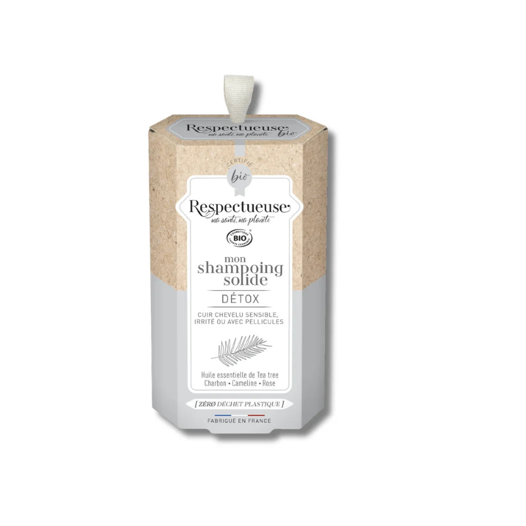 Shampoing solide Détox & Apaisant - Respectueuse