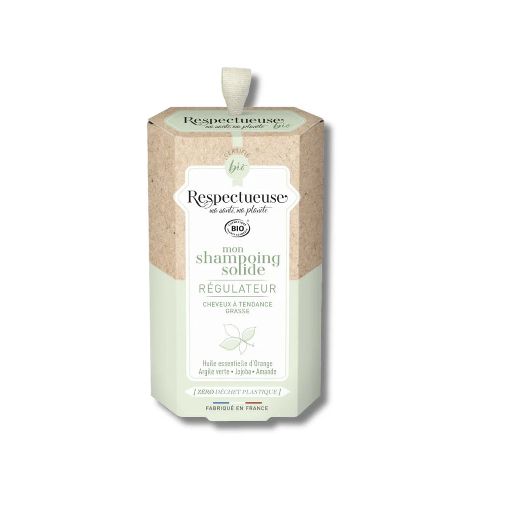 Shampoing solide Régulateur - Respectueuse