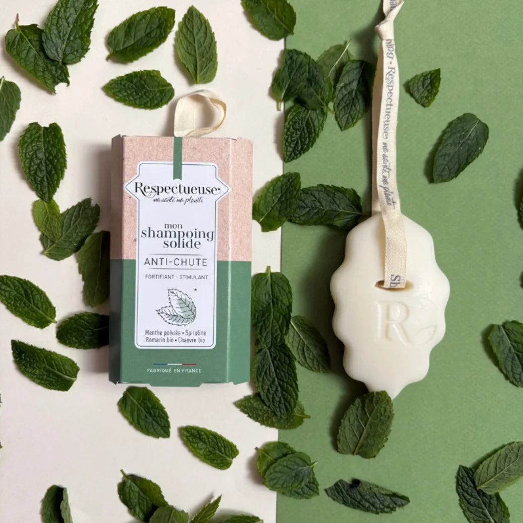 Shampoing solide anti-chute - Respectueuse