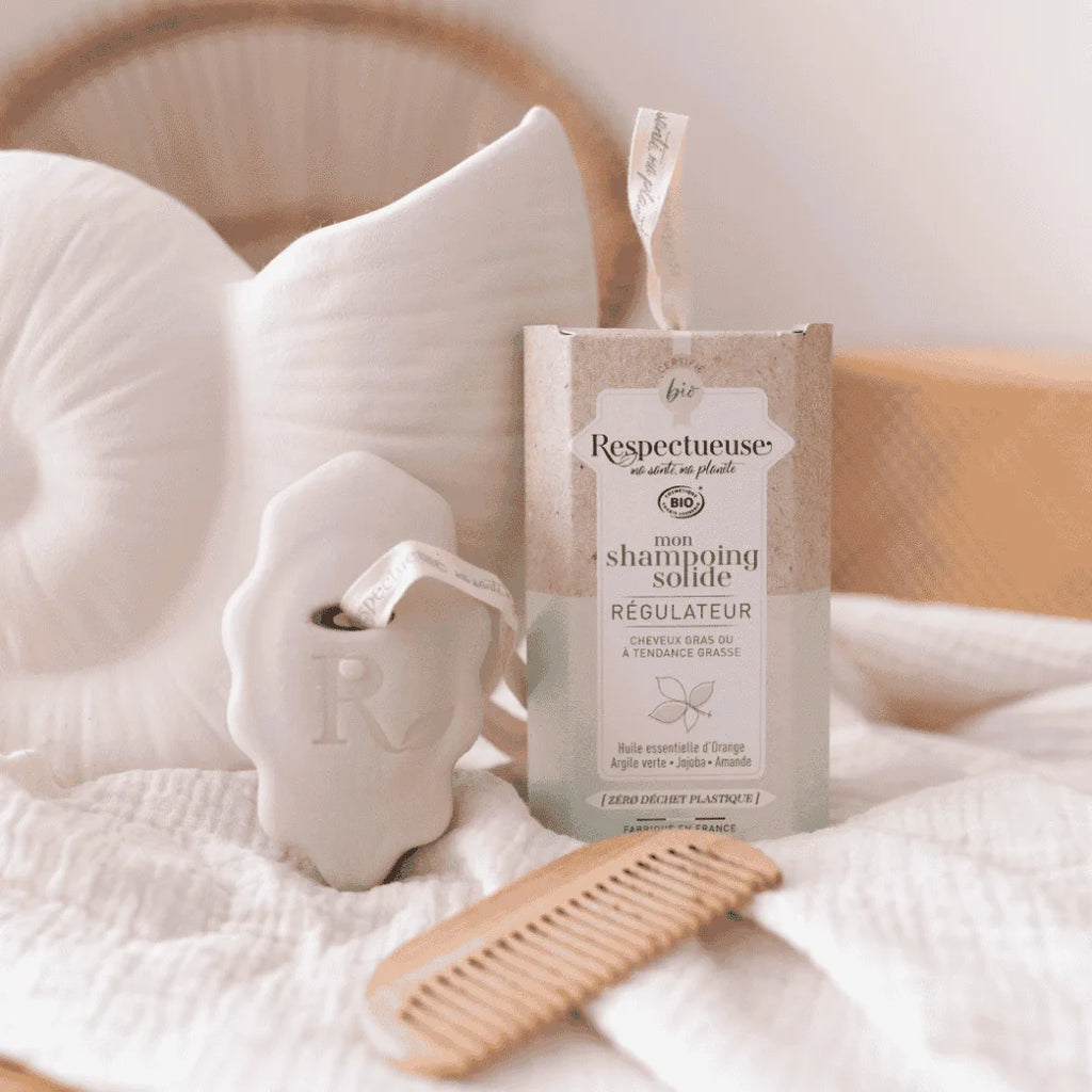 Shampoing solide Régulateur - Respectueuse