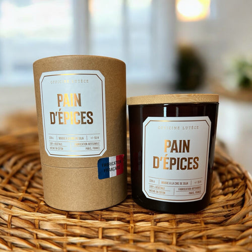 Bougie Pain d’Épices Officine Lutèce - Zeste d'Évidence