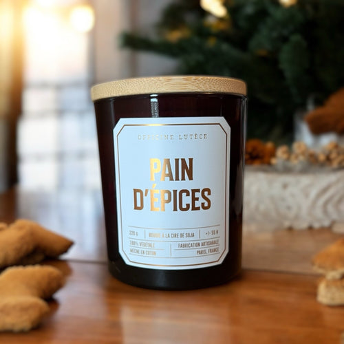 Bougie Pain d’Épices Officine Lutèce - Zeste d'Évidence