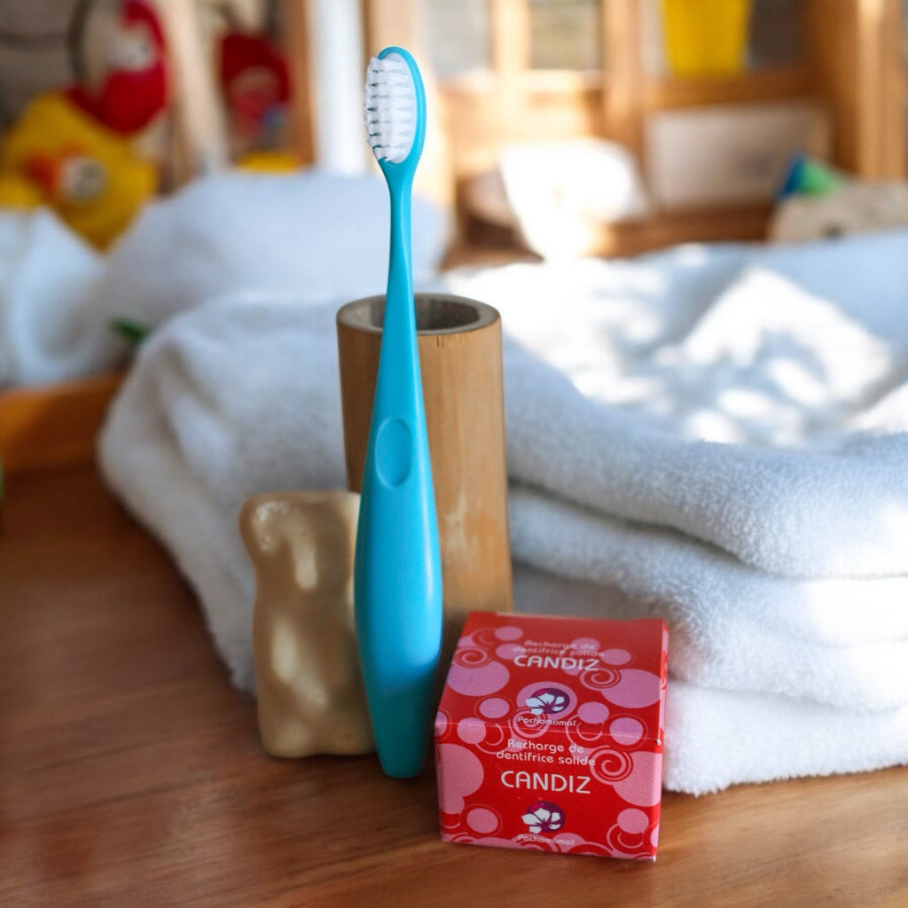 Brosse à dents rechargeable Caliquo pour enfant - Zeste d'Évidence