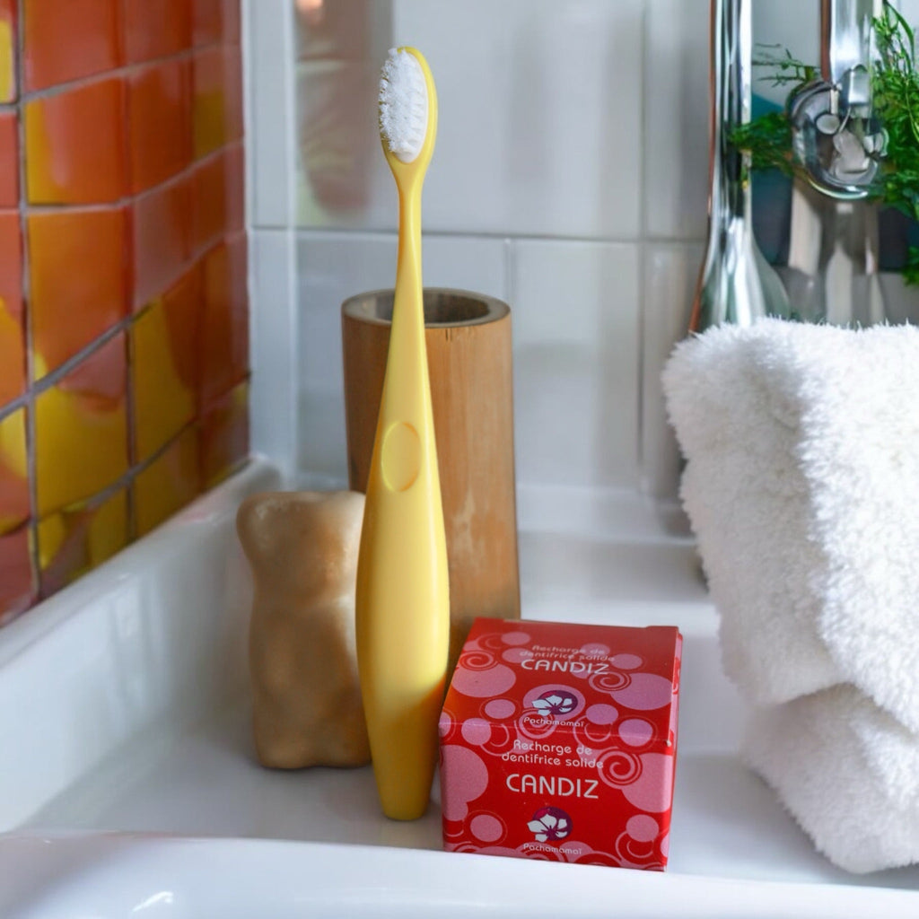 Brosse à dents rechargeable Caliquo pour enfant - Zeste d'Évidence