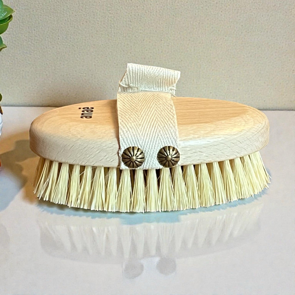 Brosse corporelle pour brossage à sec - Zeste d'Évidence