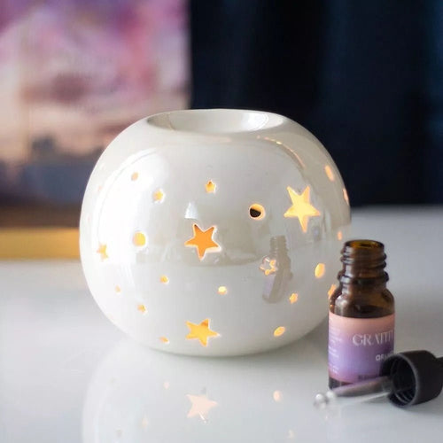 Brûle - parfum photophore pour fondants ou parfums à diffuser - Zeste d'Évidence