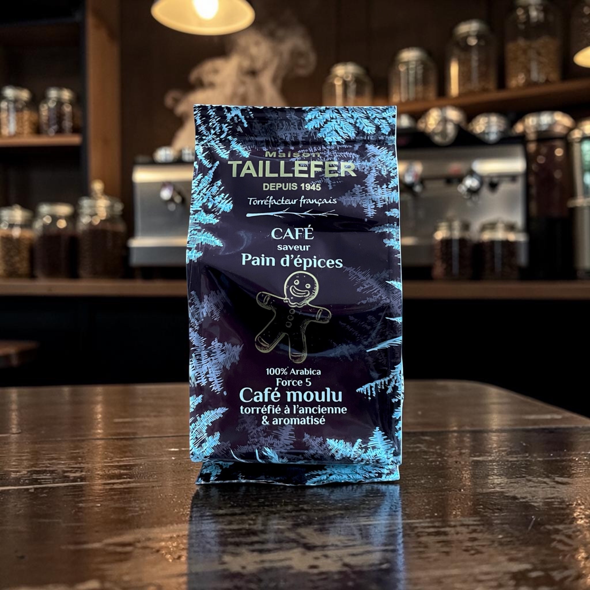 Café Moulu Torréfié à l’Ancienne au Pain d’Épices - Maison Taillefer - Zeste d'Évidence