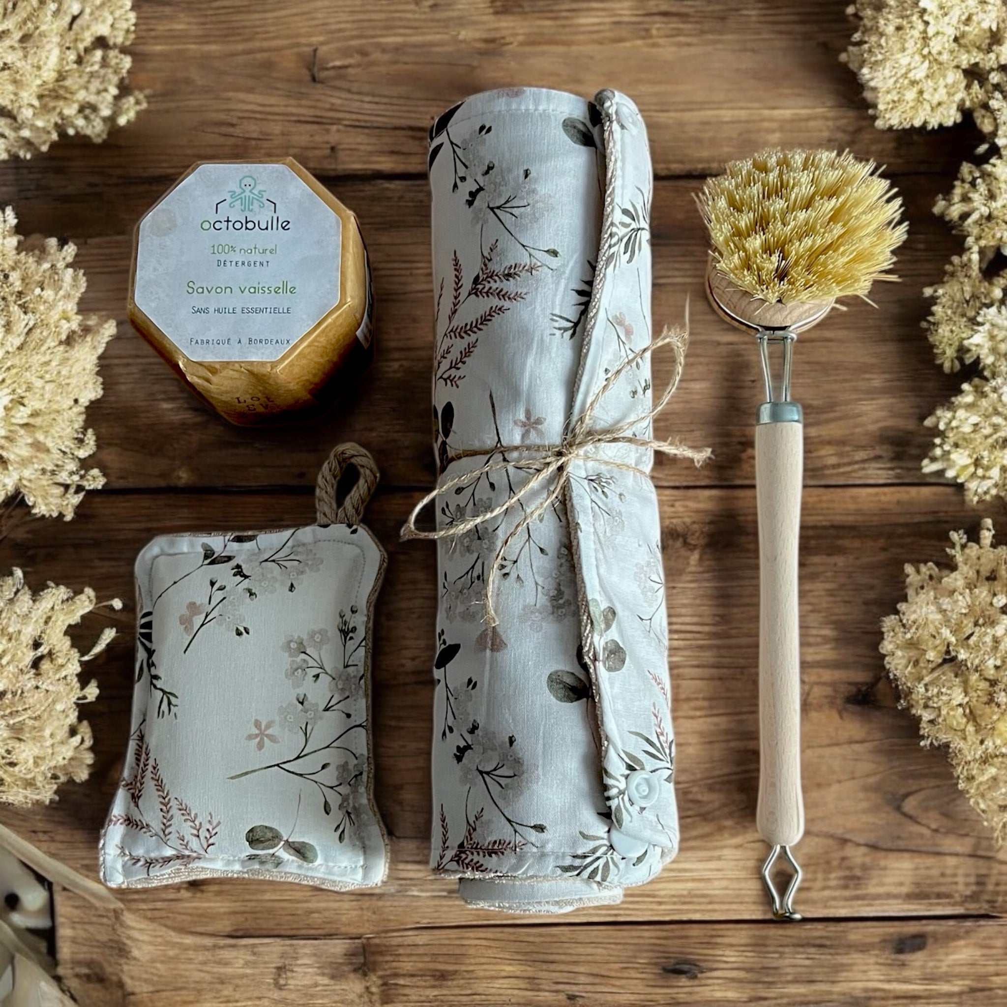 Coffret vaisselle zéro déchet - Zeste d'Évidence