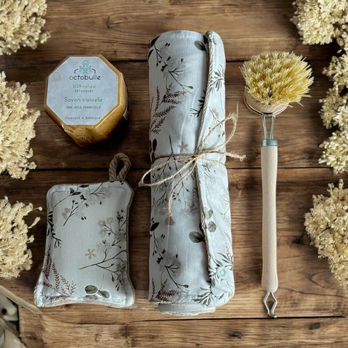 Coffret vaisselle zéro déchet - Zeste d'Évidence