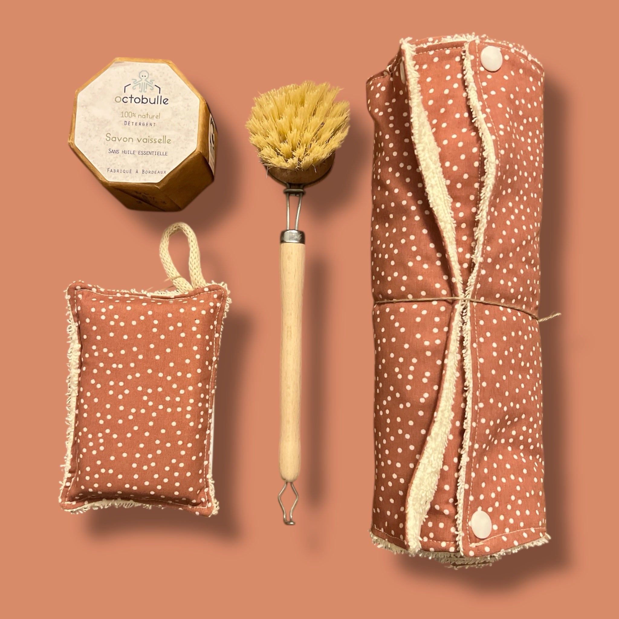 Coffret vaisselle zéro déchet - Zeste d'Évidence