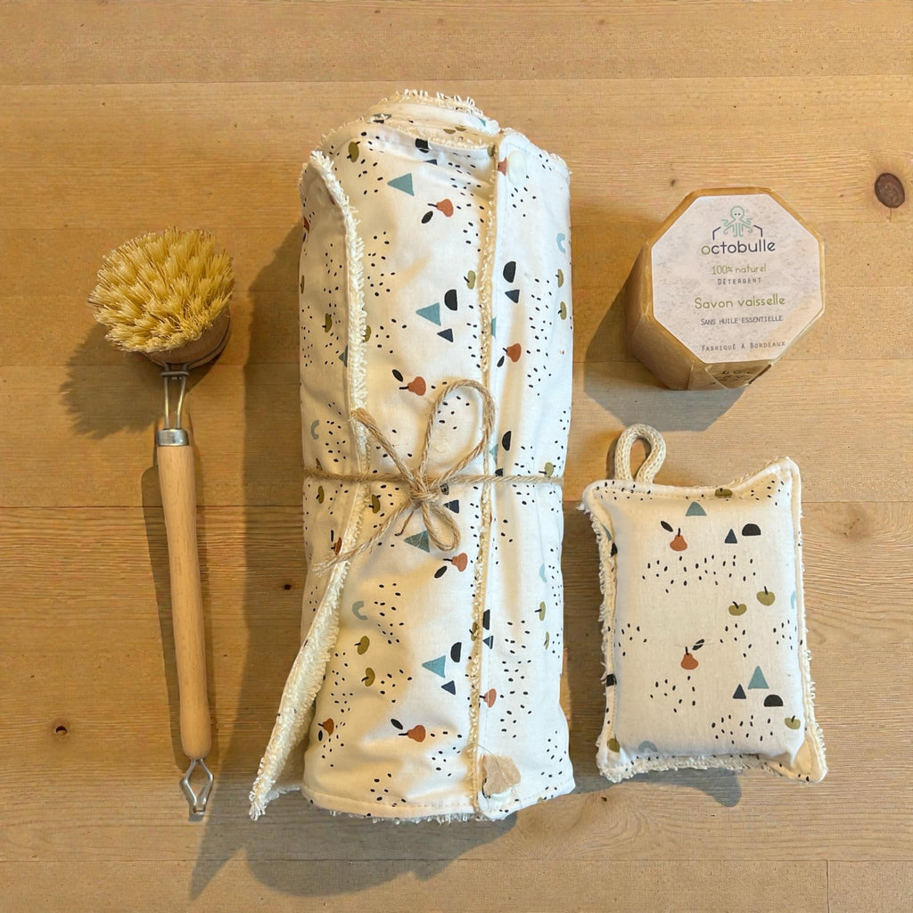 Coffret vaisselle zéro déchet - Zeste d'Évidence