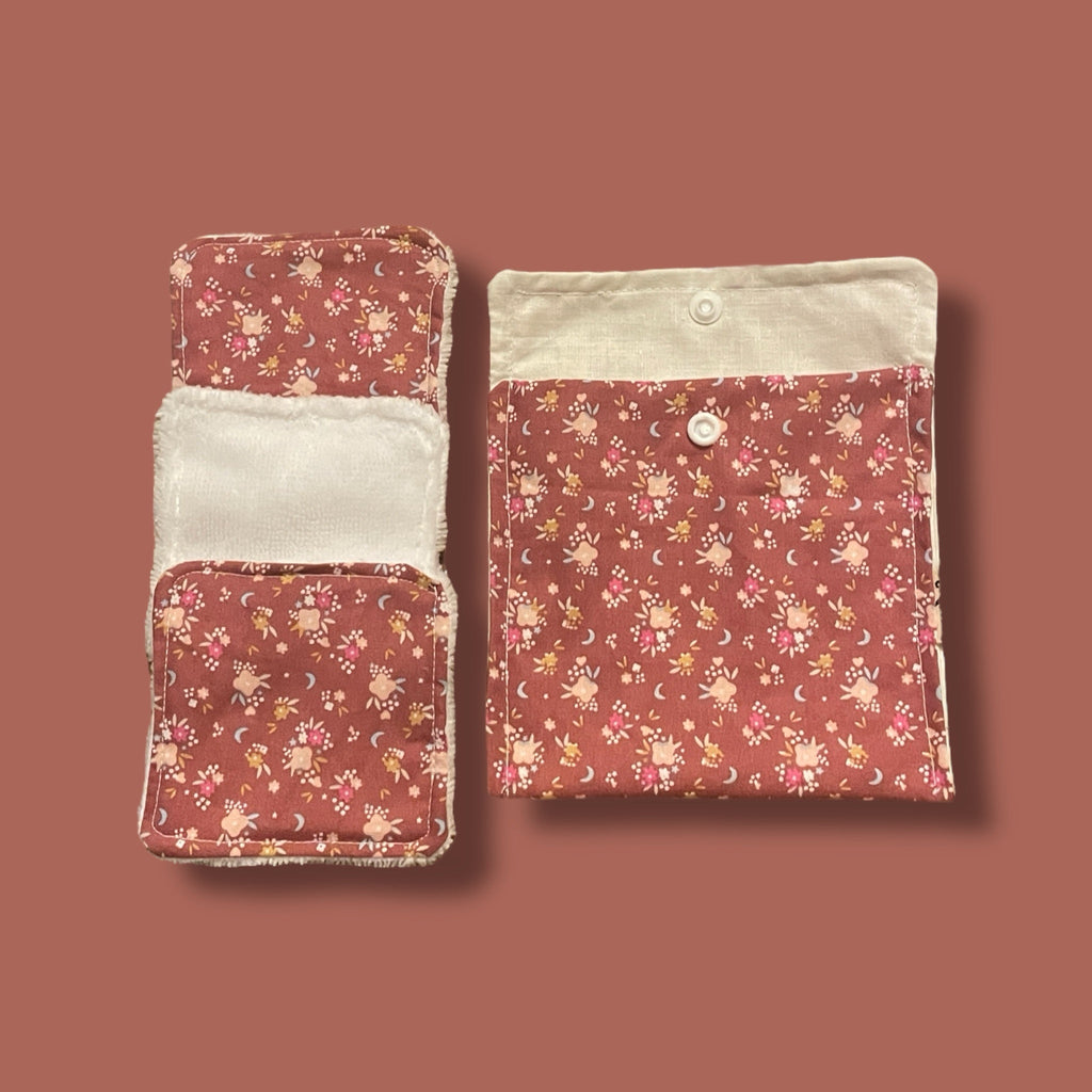 Cotons démaquillants réutilisables - Zeste d'Évidence