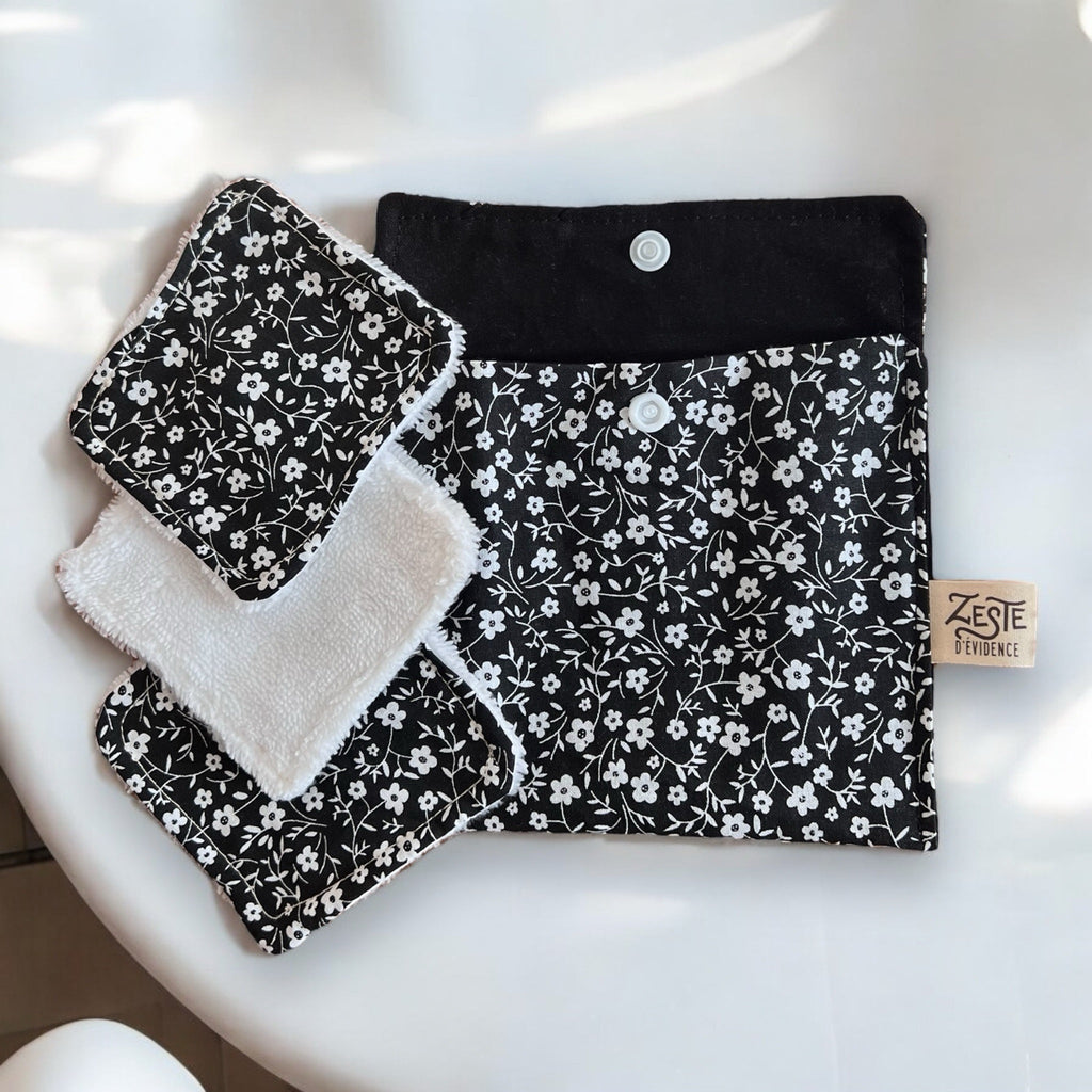 Cotons démaquillants réutilisables - Zeste d'Évidence