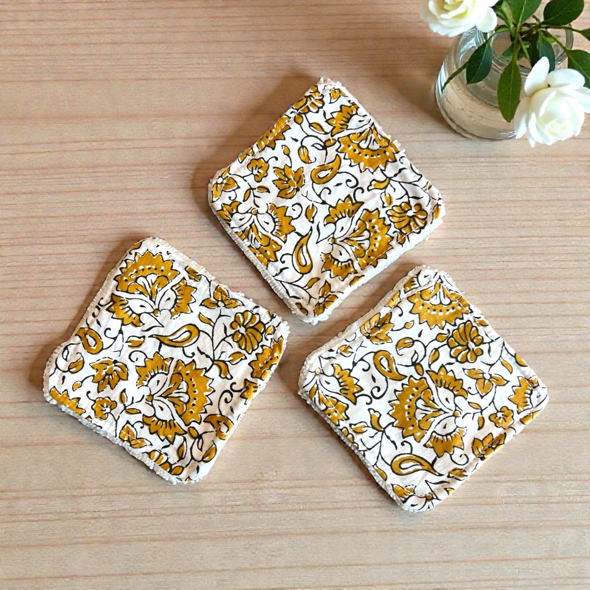 Cotons démaquillants réutilisables - Zeste d'Évidence