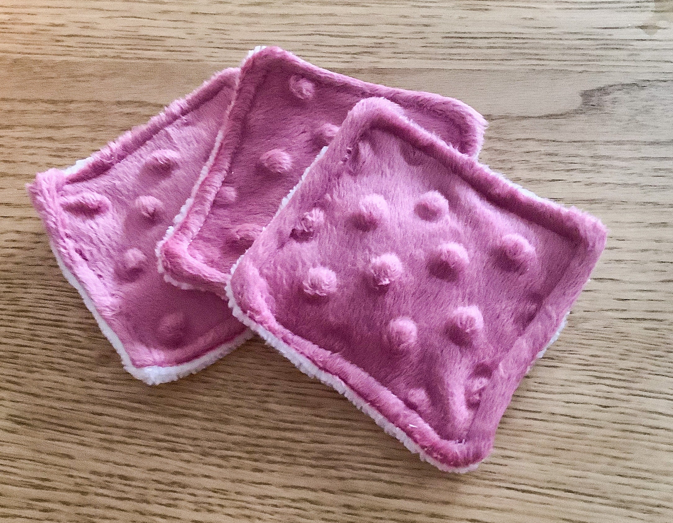 Cotons lavables double face - Zeste d'Évidence