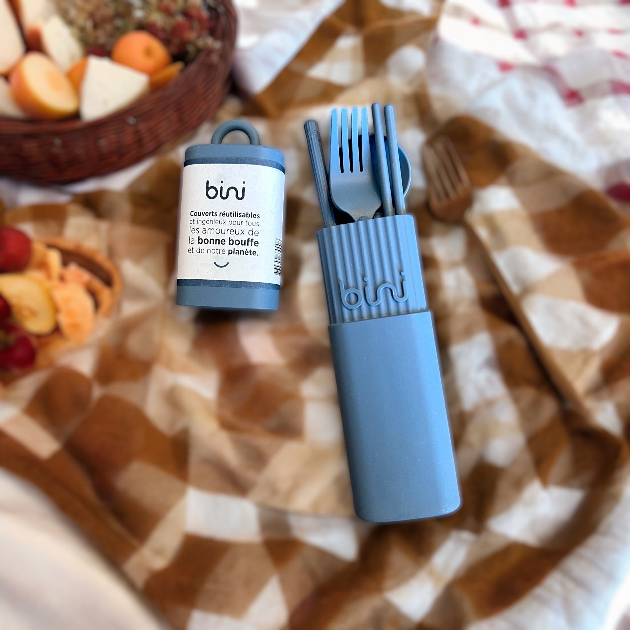 Couverts réutilisables BINI - Zeste d'Évidence