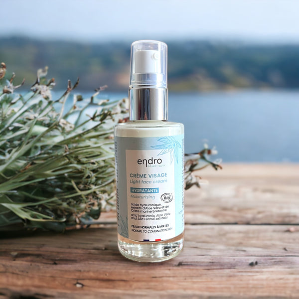 Crème visage zéro déchet Endro - Zeste d'Évidence
