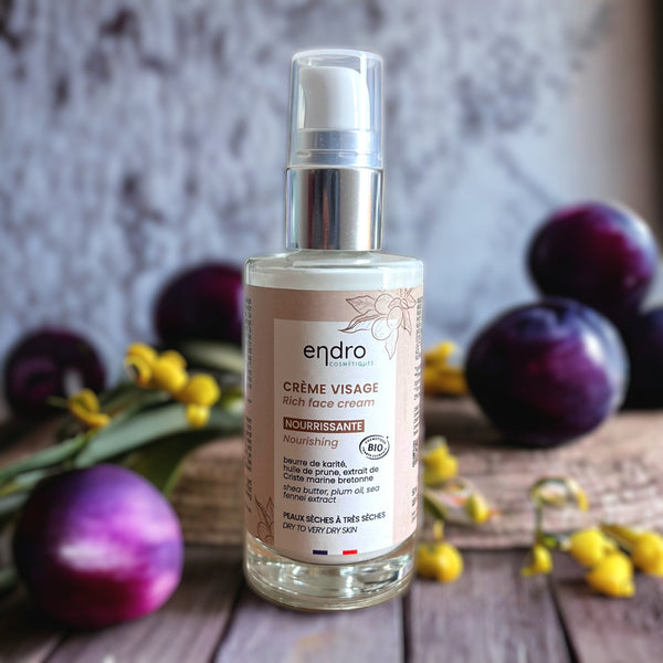 Crème visage zéro déchet Endro - Zeste d'Évidence