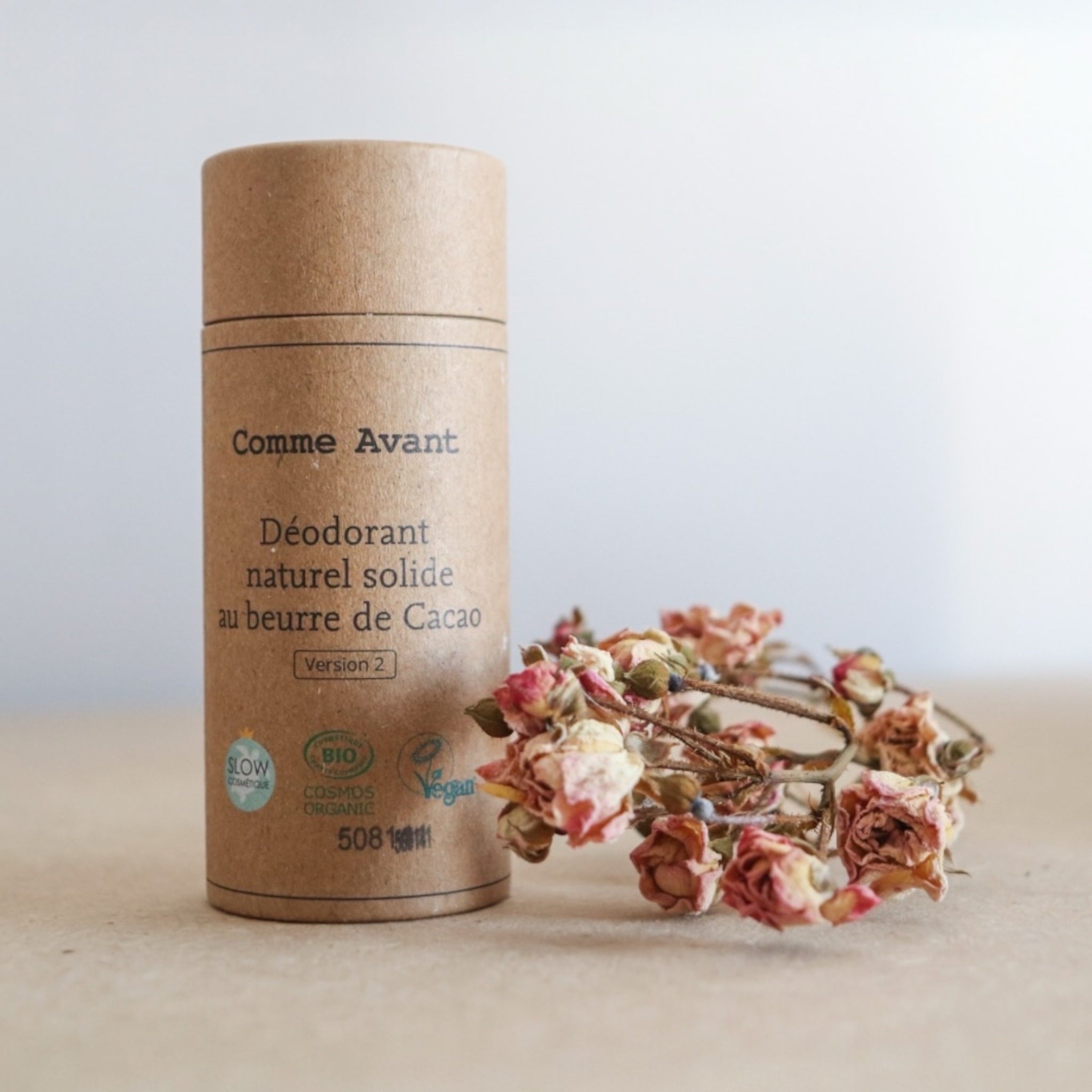 Déodorant solide au beurre de cacao - Zeste d'Évidence