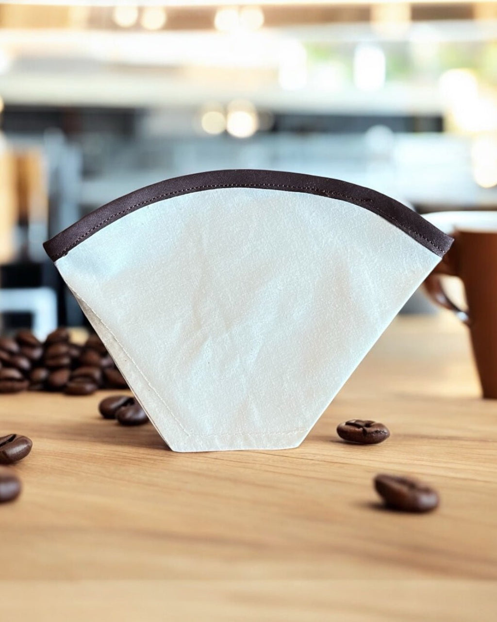 Filtre à café lavable en tissu - Zeste d'Évidence