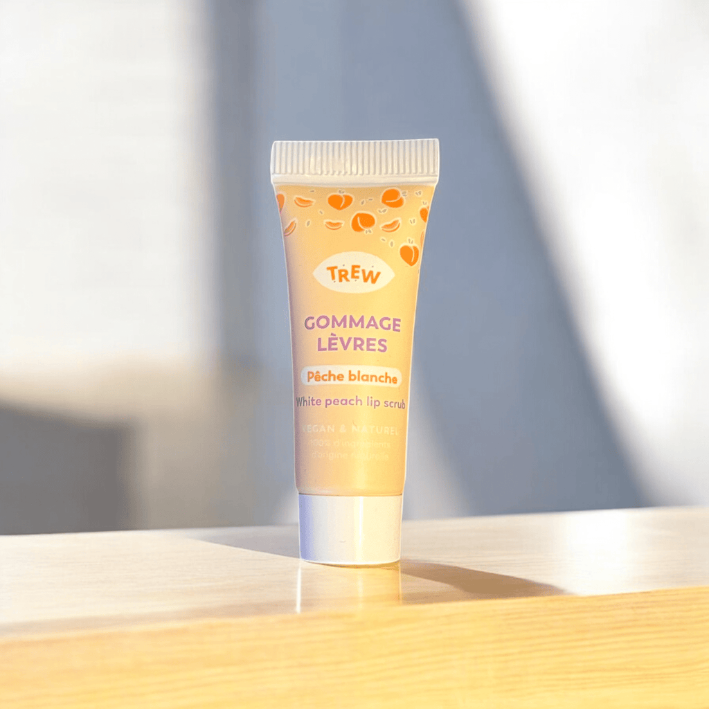 Gommage pour les lèvres Sugar Scrub à la Pêche - Trew Cosmetics - Zeste d'Évidence