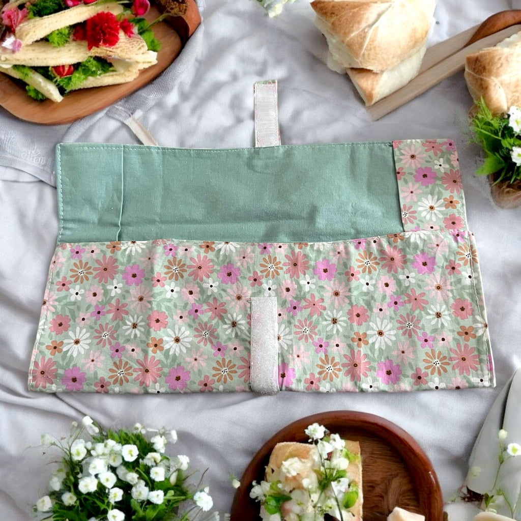 Pochette à sandwich réutilisable 3-en-1