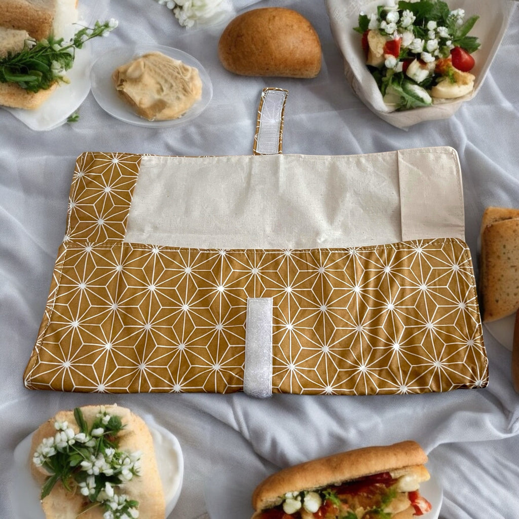Pochette à sandwich réutilisable 3-en-1