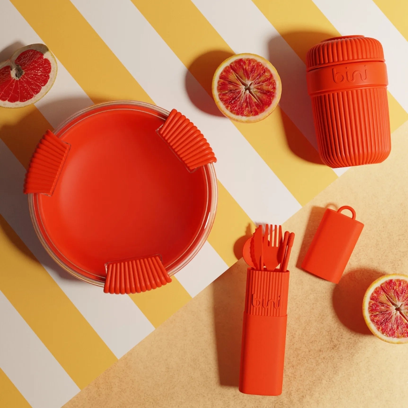 Lunchbox - Boîte à repas biosourcée - Bini - Zeste d'Évidence