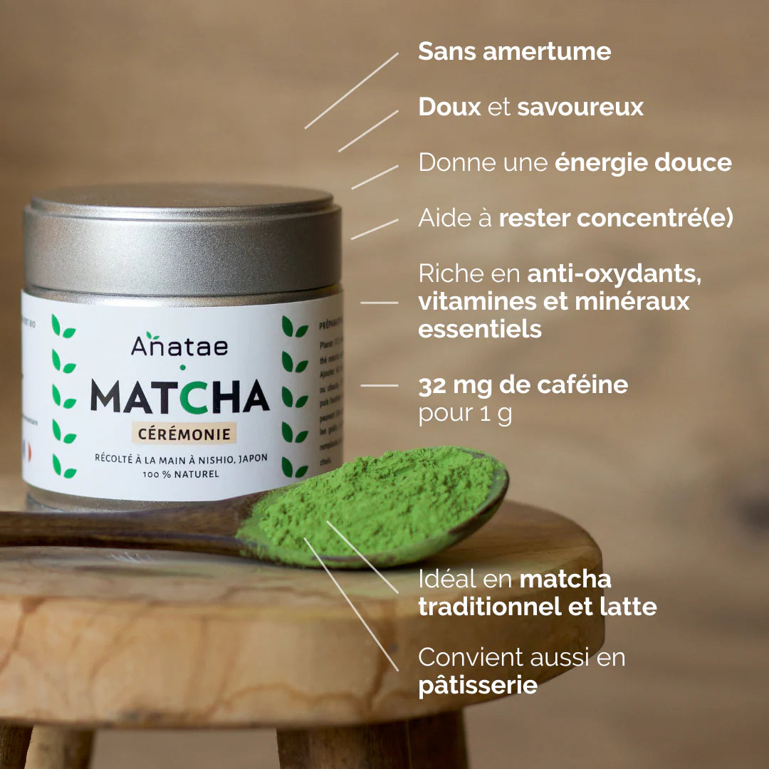 Thé Matcha Cérémonie Bio - Anatae