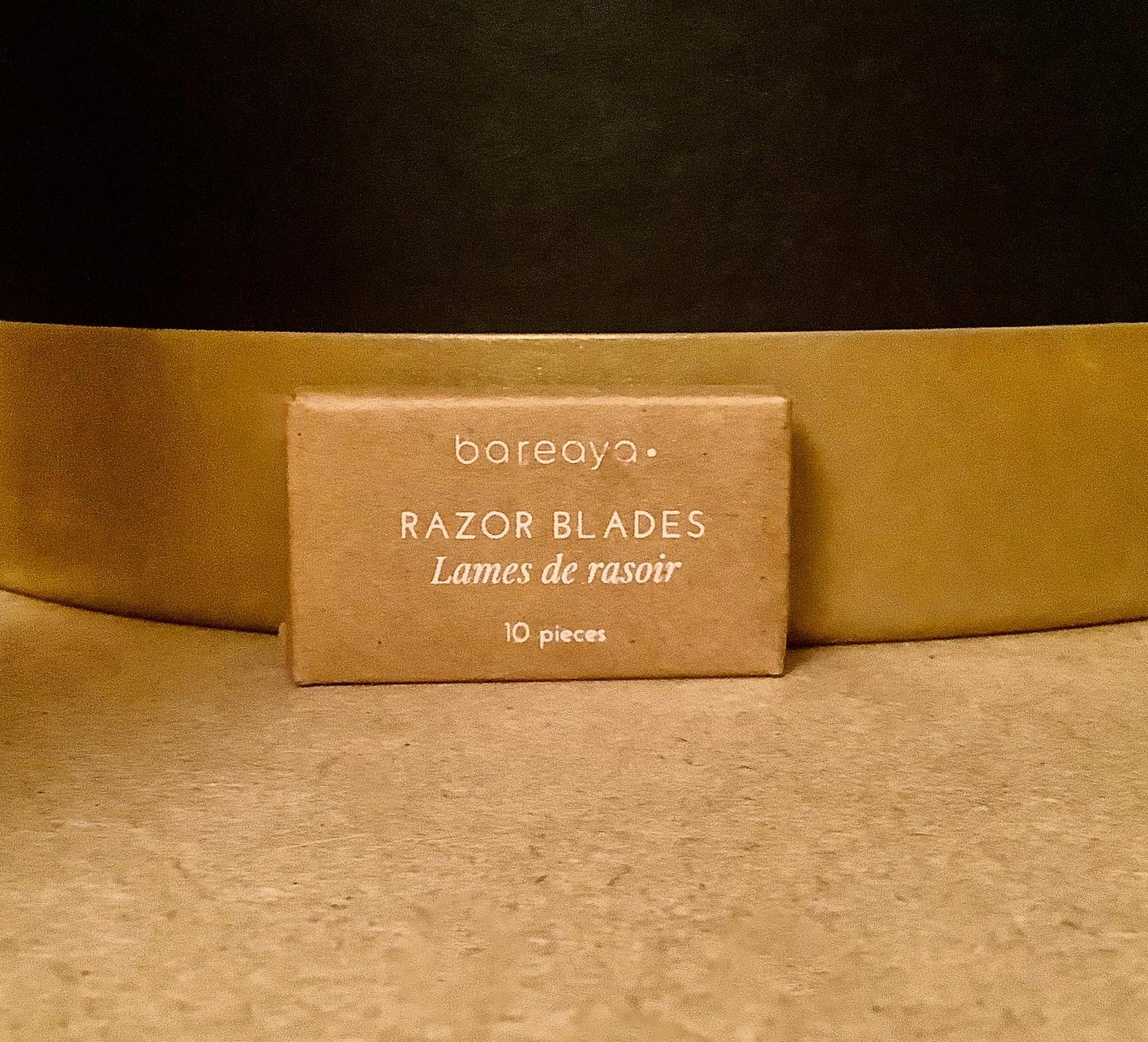 Pack de 10 lames de rasoir de sûreté Bareaya - Zeste d'Évidence