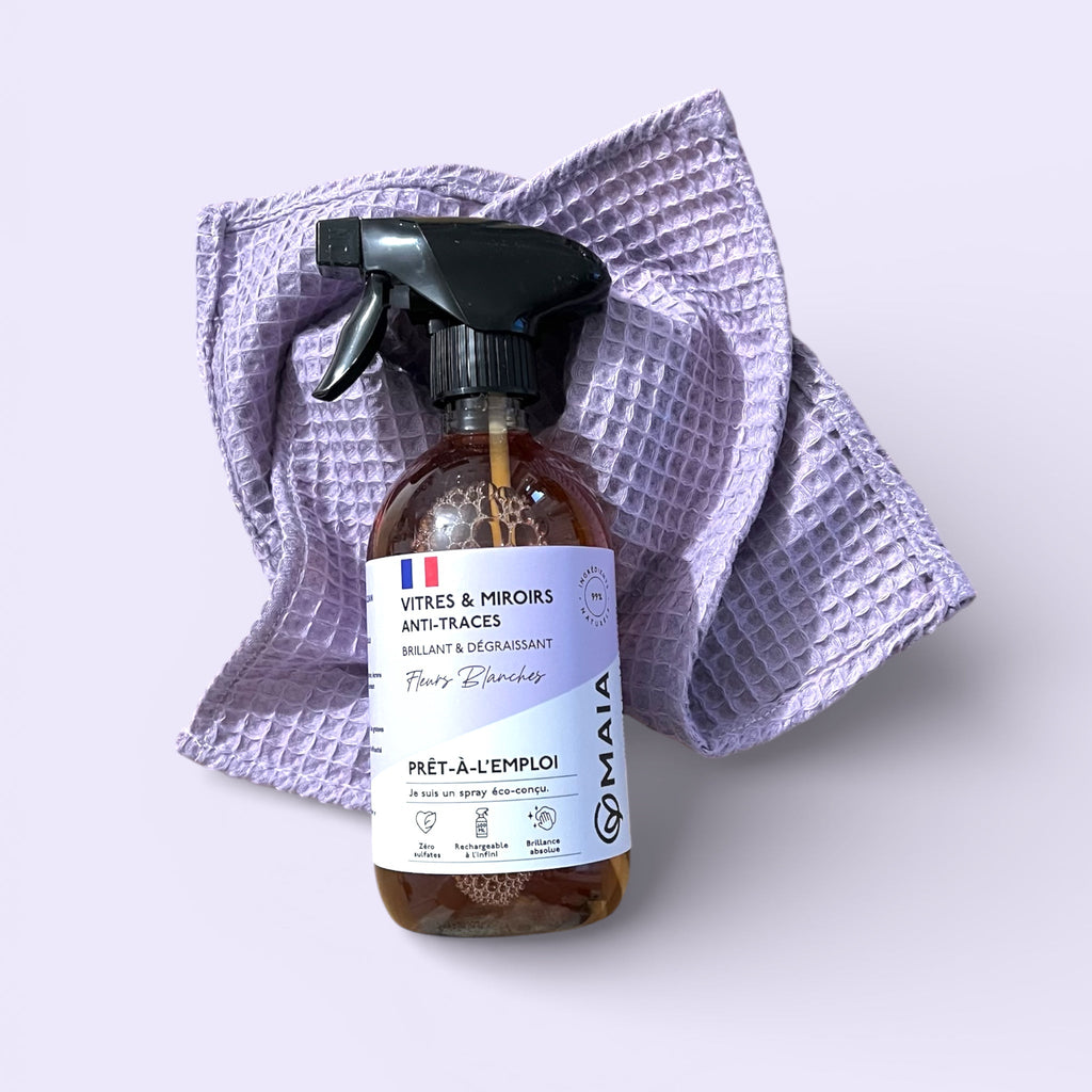 Pack Ménage Vitres Zéro Déchet - Zeste d'Évidence