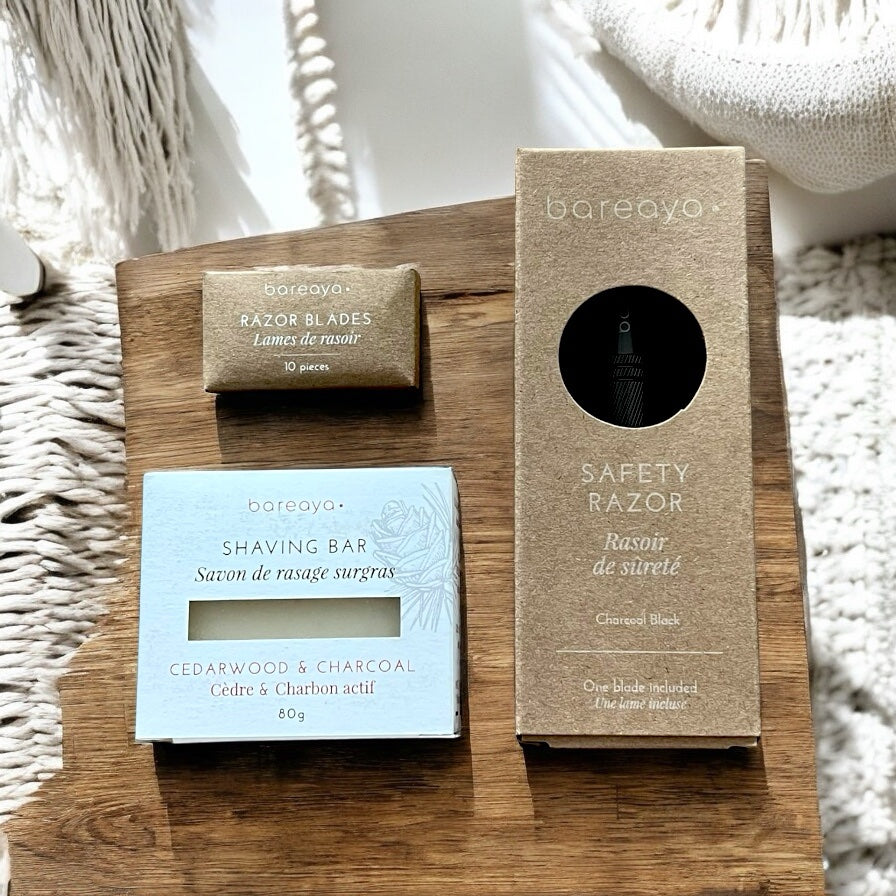 Kit de rasage zéro-déchet