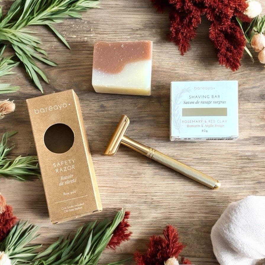 Kit de rasage zéro-déchet