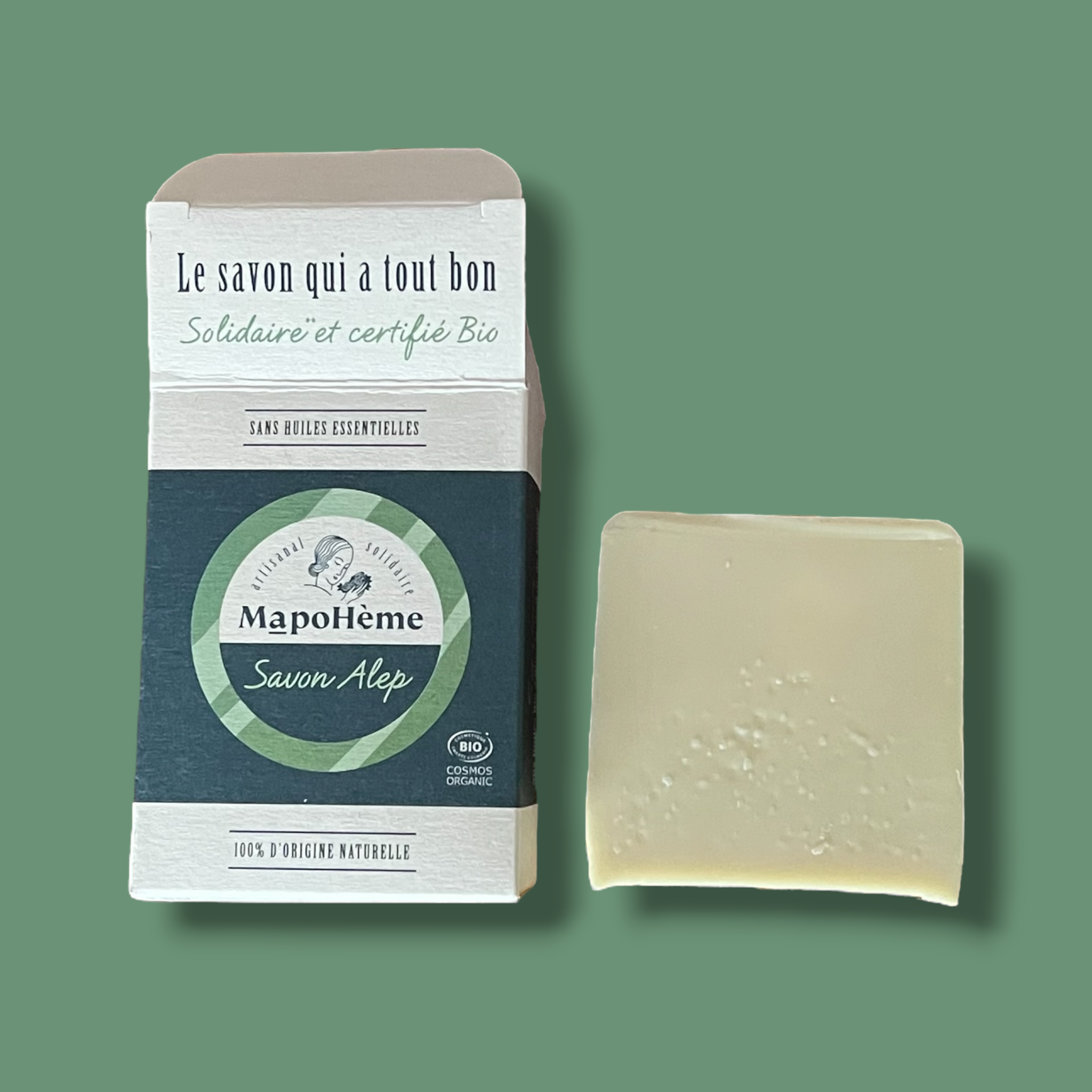 Savon d’Alep 15% Mapohème