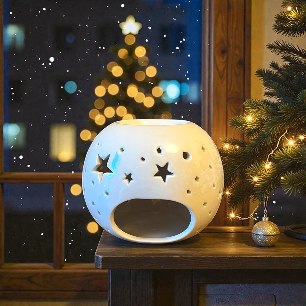 Brûle-parfum photophore pour fondants ou parfums à diffuser