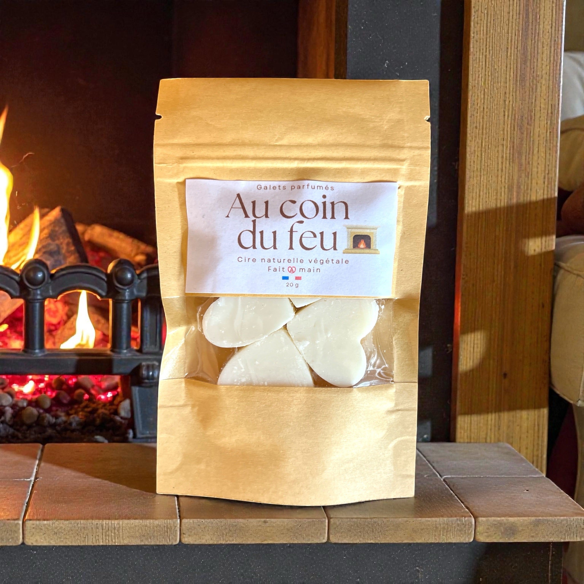 Sachet de Fondants Parfumés Cœurs 20g Bougies des Sens