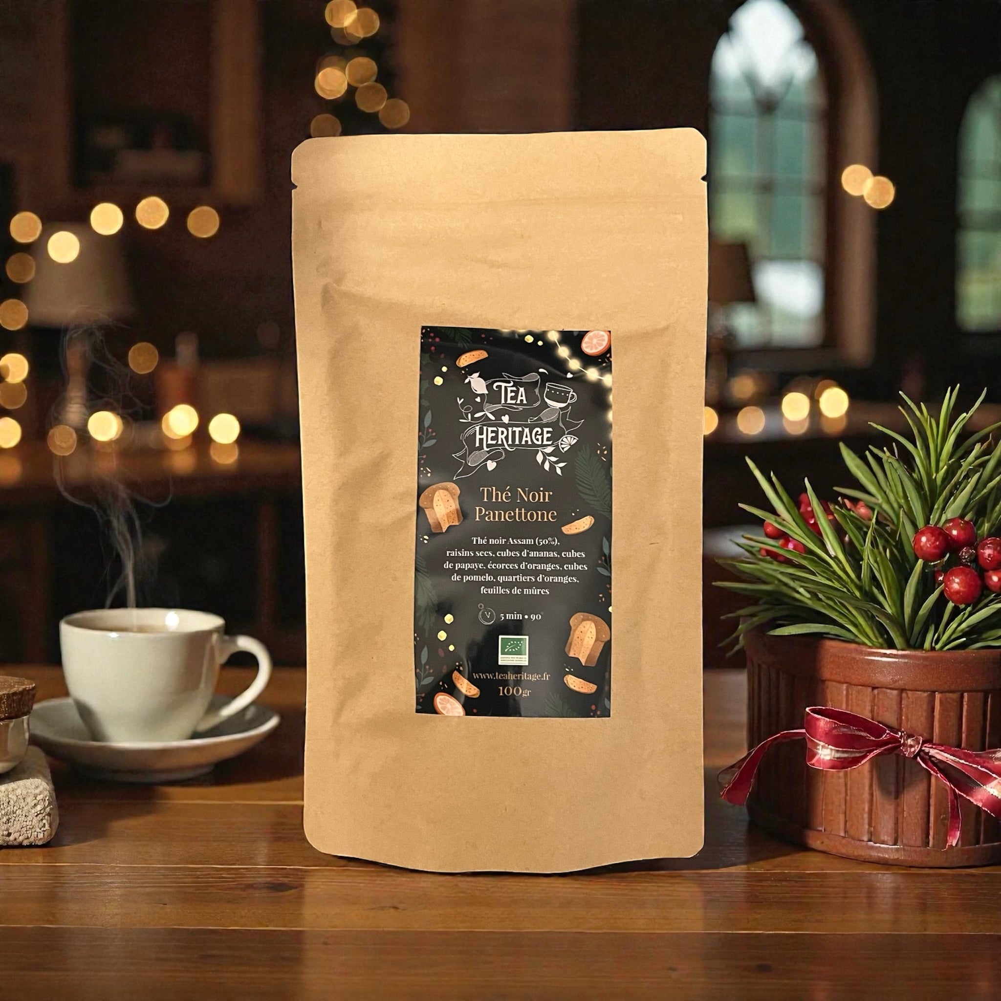 Thé Noir Panettone - 100g - Tea Heritage