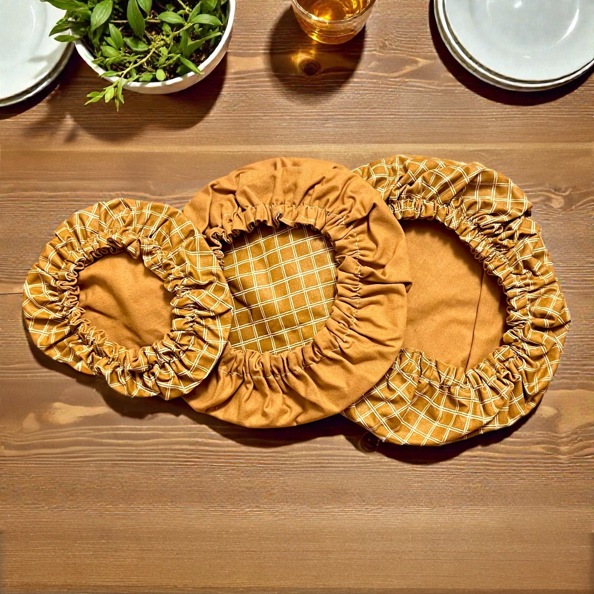 Charlottes alimentaires enduites réversibles