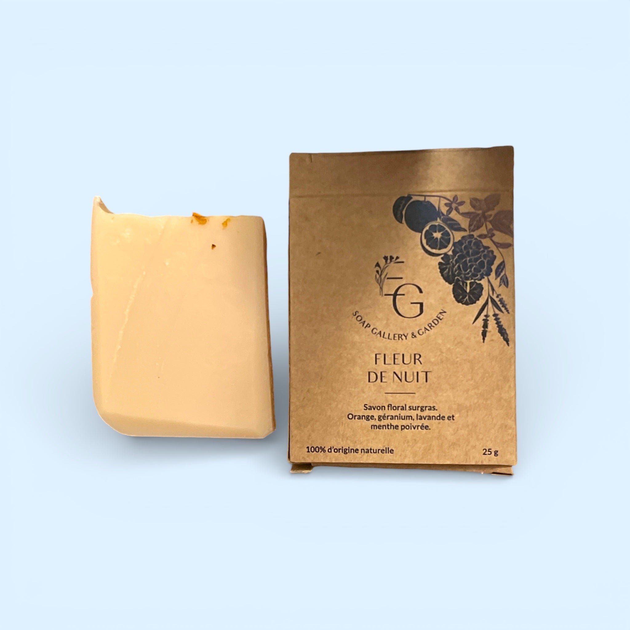 Savon Solide Surgras 25g Fleur de Nuit - EG Soap