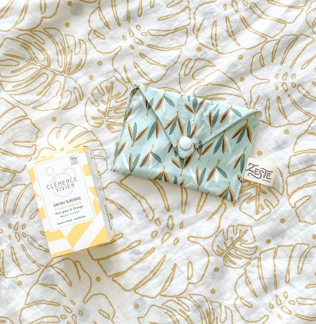 Pochette à savon l’Enveloppe - Zeste d'Évidence